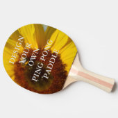 Entwerfen Sie Ihre eigene Pingpong-Paddel Tischtennis Schläger (Seitenansicht)