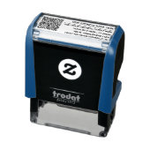 Entwerfen Sie Ihre eigene QR-Codeadresse Selbstfar Permastempel (Produkt)