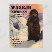 Entwerfen Sie Ihre eigene QSL HAM Radio Operator O Postkarte (Vorderseite)