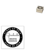 Entwerfen Sie Ihre eigene Round-Abschluss-Typograf Gummistempel (Stempel)