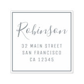 Entwerfen Sie Ihre eigene Rücksendeadresse für ben Permastempel (Design)