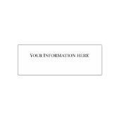 Entwerfen Sie Ihre eigene selbstfarbige Briefmarke Permastempel (Design)