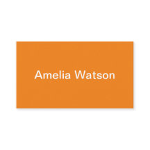 Entwerfen Sie Ihre eigene Solid Orange