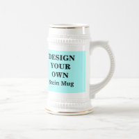 Entwerfen Sie Ihre eigene Stein-Tasse - Light Blue