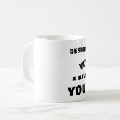 Entwerfen Sie Ihre eigene Tasse (Vorderseite Links)