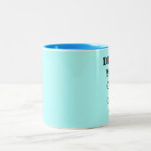 Entwerfen Sie Ihre eigene Tasse - hellblau (Mittel)