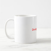 Entwerfen Sie Ihre eigene Tasse! Kaffeetasse (Links)