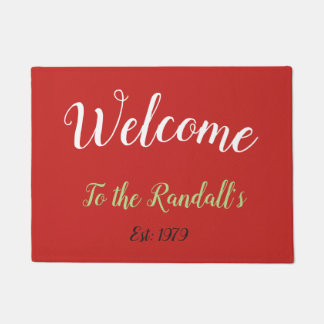 Entwerfen Sie Ihre eigene Tür Fußmatte