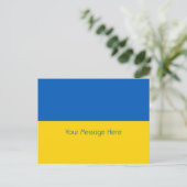 Entwerfen Sie Ihre eigene Ukraine Postkarte (Stehend Vorderseite)
