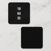 Entwerfen Sie Ihre eigene Visitenkarte (Vorne/Hinten)