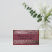 Entwerfen Sie Ihre eigene Visitenkarte (Stehend Vorderseite)