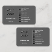 Entwerfen Sie Ihre eigene Visitenkarte für kundens (Vorne/Hinten)