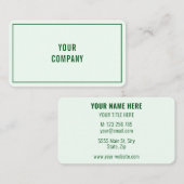 Entwerfen Sie Ihre eigene Visitenkarte für kundens (Vorne/Hinten)