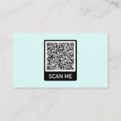 Entwerfen Sie Ihre eigene Visitenkarte mit QR-Code (Rückseite)