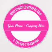 Entwerfen Sie Ihre eigene Vorlage für benutzerdefi Etiketten (Design 2)