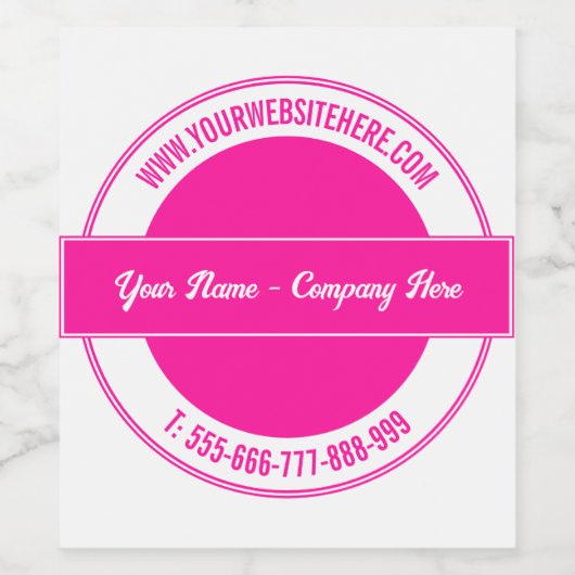 Entwerfen Sie Ihre eigene Vorlage für benutzerdefi Weinetikett (Einzelnes Label)