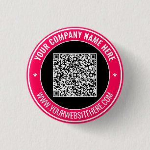Entwerfen Sie Ihre eigene Werbe-QR-Code-Schaltfläc Button