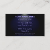 Entwerfen Sie Ihre eigene Werbegeschenkkarte Visitenkarte (Vorderseite)