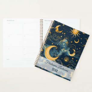 Entwerfen Sie Ihre eigene "Wistful Sun & Moon Cele Planer