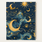 Entwerfen Sie Ihre eigene "Wistful Sun & Moon Cele Planer (Rückseite)