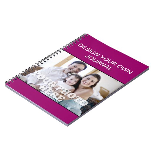 Entwerfen Sie Ihre eigene Zeitschrift Notizblock (Linke Seite)