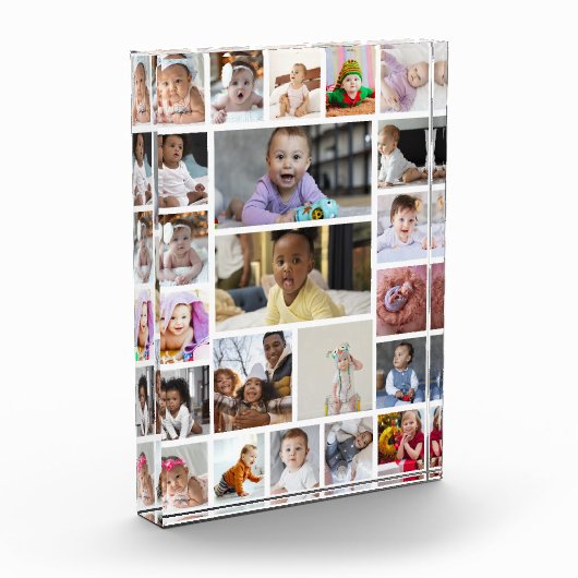 Entwerfen Sie Ihre eigenen 22 Bilder Collage Gerah Fotoblock (Links)