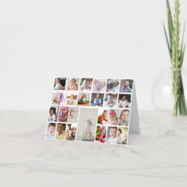Entwerfen Sie Ihre eigenen 25 Bilder Collage Gerah Ankündigung