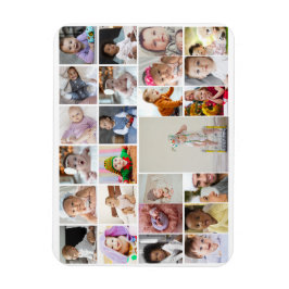 Entwerfen Sie Ihre eigenen 25 Bilder Collage Gerah Magnet