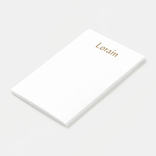 Entwerfen Sie Ihre eigenen 4" x 6" Post-it® Notize Post-it Klebezettel