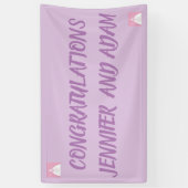 Entwerfen Sie Ihre eigenen Banner für WEDDING (Vertikal)