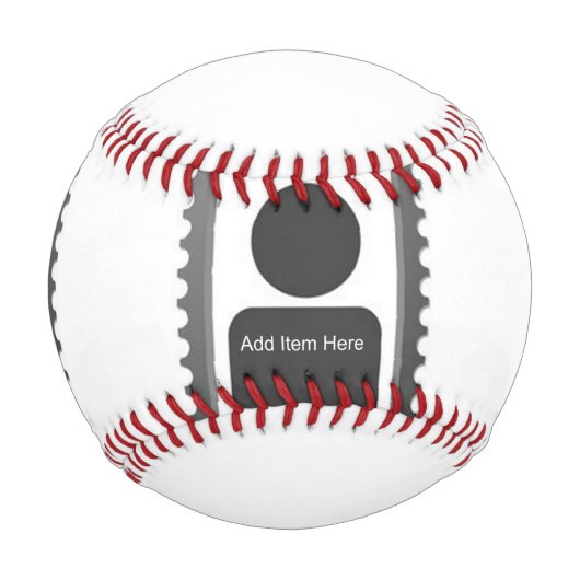 Entwerfen Sie Ihre eigenen Baseball (Vorderseite)