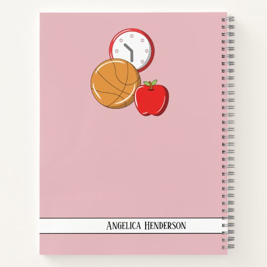 Entwerfen Sie Ihre eigenen benutzerdefinierten Sch Notizblock (Rückseite)