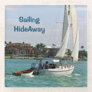 Entwerfen Sie Ihre eigenen benutzerdefinierten Unt Glasuntersetzer