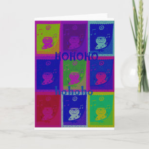 Entwerfen Sie Ihre eigenen besonderen Santa HoHoho Feiertagskarte
