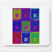 Entwerfen Sie Ihre eigenen besonderen Santa HoHoho Mousepad (Vorne)