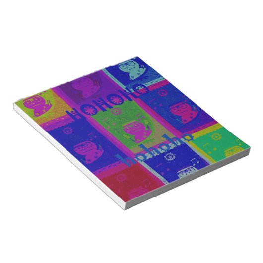 Entwerfen Sie Ihre eigenen besonderen Santa HoHoho Notizblock (angewinkelt)