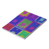 Entwerfen Sie Ihre eigenen besonderen Santa HoHoho Notizblock (Rotiert)