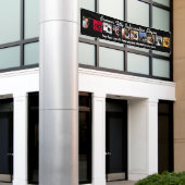 Entwerfen Sie Ihre eigenen Bilder der Fahnen-zehn Banner (Äußeres Gebäude)