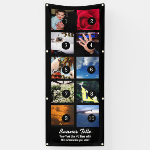 Entwerfen Sie Ihre eigenen Bilder und Text der Banner