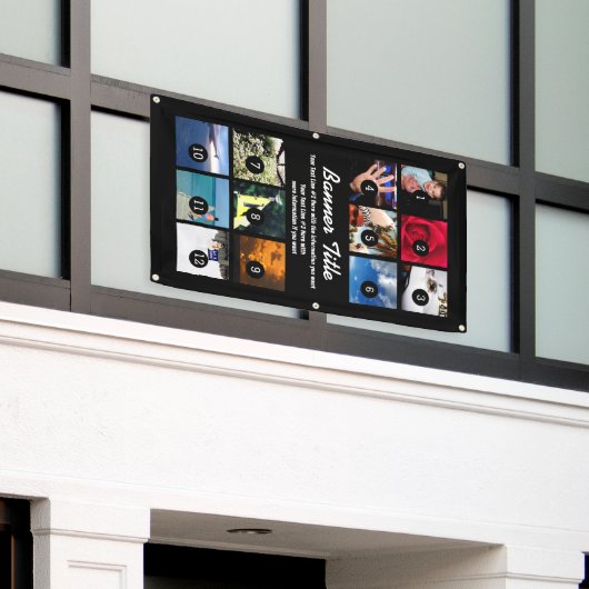 Entwerfen Sie Ihre eigenen Bilder und Text der Banner (Äußeres Gebäude)