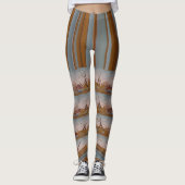 Entwerfen Sie Ihre eigenen Eiffelturm-Ritter Leggings (Vorderseite)