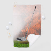 Entwerfen Sie Ihre eigenen, eigenen Golf-Handtüche Golfhandtuch (Insitu)