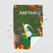 Entwerfen Sie Ihre eigenen einzigartigen Golfhandt Golfhandtuch (Insitu)