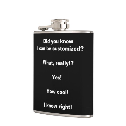 Entwerfen Sie Ihre eigenen Flachmann (Links)