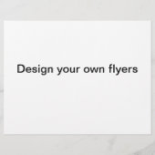 Entwerfen Sie Ihre eigenen Flyer (Hinten)