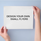 Entwerfen Sie Ihre eigenen Flyer (Hand)