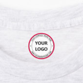 Entwerfen Sie Ihre eigenen Labels mit Firmenlogo u Etiketten (Befestigt)