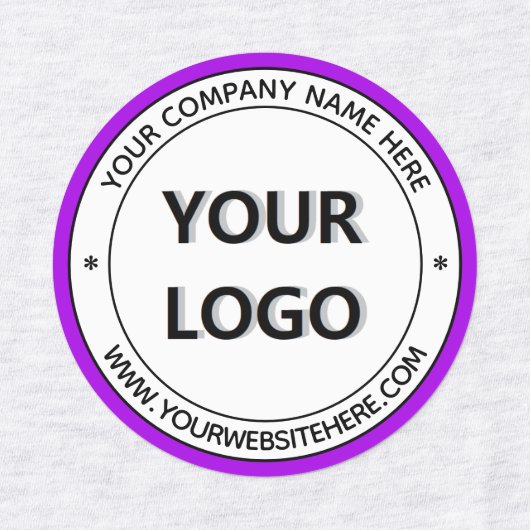 Entwerfen Sie Ihre eigenen Labels mit Firmenlogo u Etiketten (Design 2)