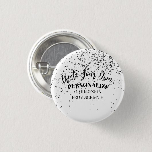 Entwerfen Sie Ihre eigenen Maßstäbe Button (Vorne & Hinten)