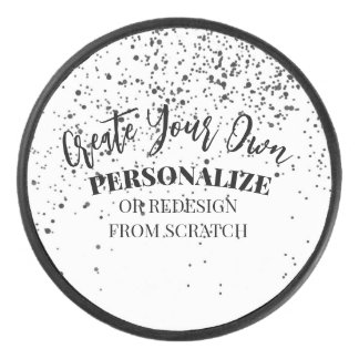 Entwerfen Sie Ihre eigenen Maßstäbe Eishockey Puck